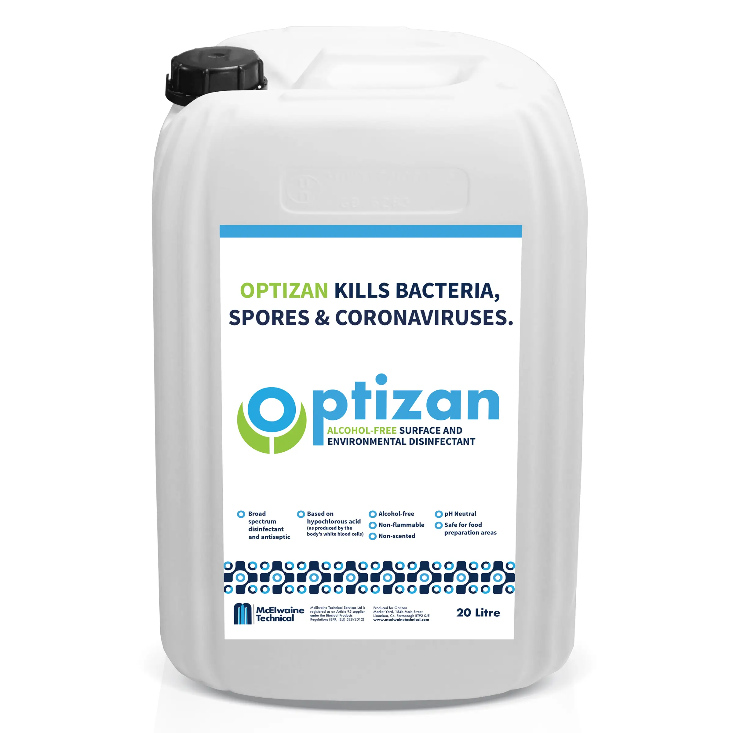 Optizan - HOCL Disinfectant - 3 x 750ml - Image 3